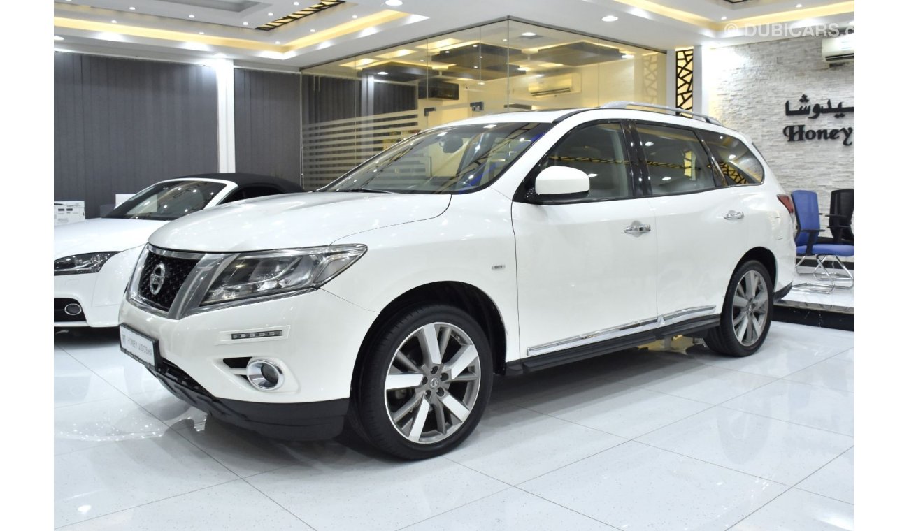 Nissan Pathfinder EXCELLENT DEAL for our Nissan Pathfinder SV 4WD ( 2015 Model ) in White Color GCC Specs