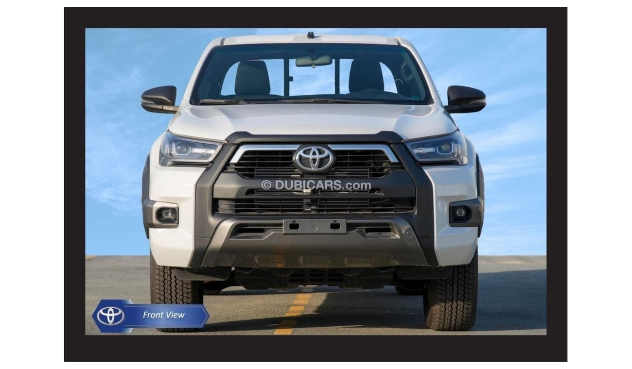 تويوتا هيلوكس Toyota Hilux 2.4L 4x4 ADV Hi D/C  M/T Diesel 2023 Export Only