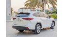 Toyota Highlander 2020 Hybrid GCC In Excellent Conditions Top Of The Range