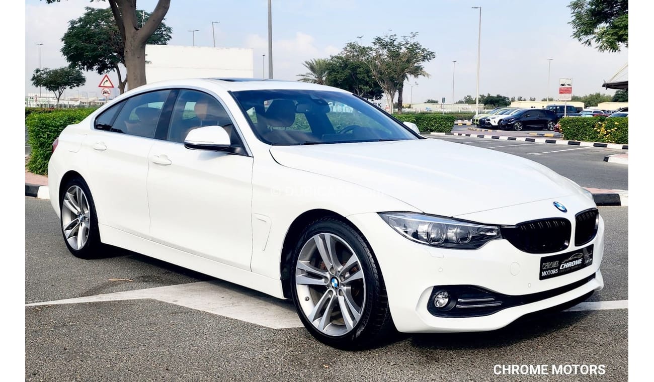 بي أم دبليو 430i 2018 BMW 430I GRAND COUPE, 5DR SPORTBACK, 2L 4CYL PETROL, AUTOMATIC, REAR WHEEL DRIVE.