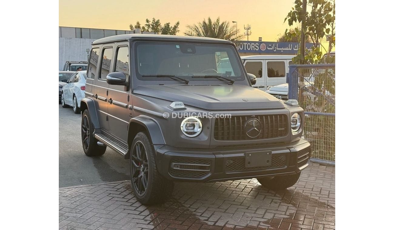 مرسيدس بنز G 63 AMG Std 4.0L MERCEDES BENZ G63 AMG 2019 WRAP GREY JAPAN IMPORT