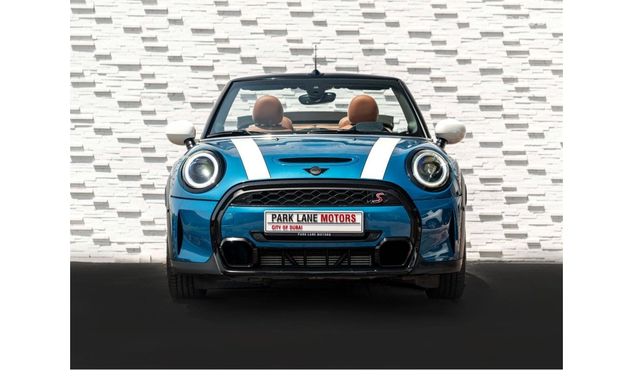 ميني كوبر إس كابريو AED 1,808 PM • COOPER S CONVERTIBLE • MULTI-TONE EDITION • LOW KM’S • FULL AGMC MINI SERVICE HISTORY