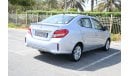 Mitsubishi Attrage GLX Highline 0% DP - ORINGINAL PAINT - MITSUBISHI ATTRAGE 2021 - LOW MILEAGE - GCC SPECS - FIRST OWN