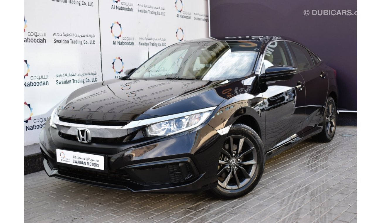 Honda Civic AED 1069 PM | 1.6L AT DX 2020 GCC DEALER WARRANTY