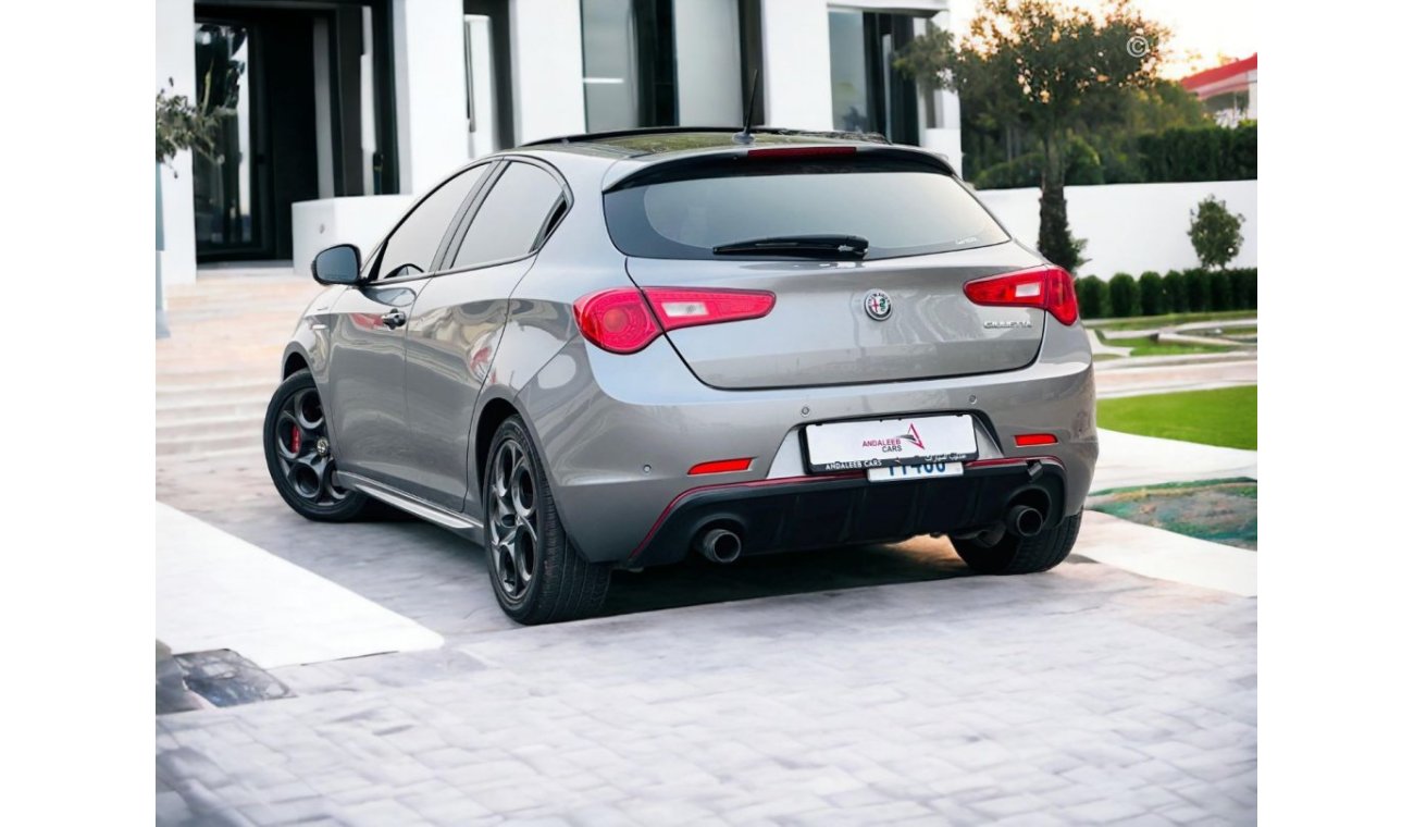 ألفا روميو جوليتا Veloce AED 710 PM | ALFA ROMEO GIULIETTA 1.8 TC I4 | GCC | 0% DP | WELL MAINTAINED | STYLING EXTERIO