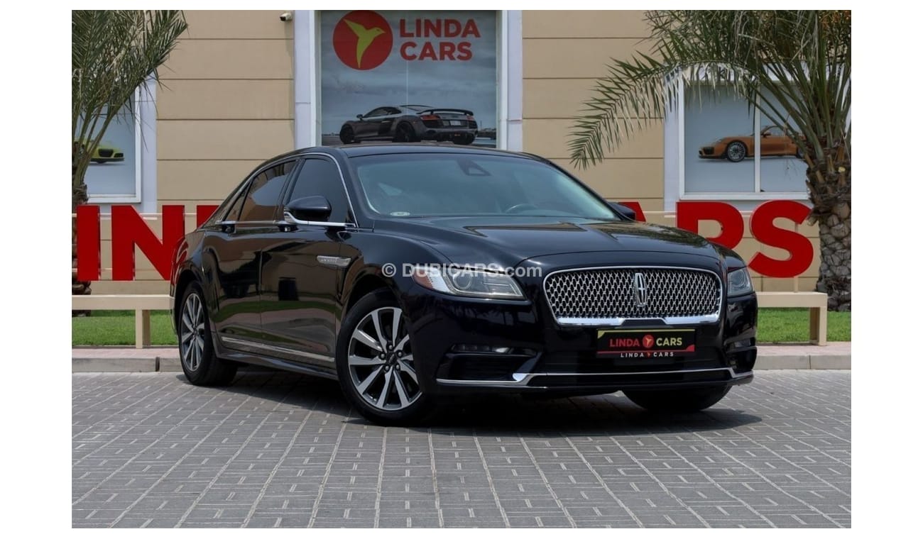 لينكولن كونتيننتال Lincoln Continental Premier 2019 GCC under Agency Warranty with Flexible Down-Payment/ Flood Free.