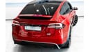 تسلا موديل اكس 2023 Tesla Model X Plaid, 2027 Tesla Warranty, 2031 Tesla Battery Warranty, Low KMs, GCC