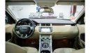 Land Rover Range Rover Evoque HSE Dynamic GCC HURRYYYY ONLY AED 1905/- MONTH EXCELLENT CONDITION UNLIMITED K.M WARRANTY..