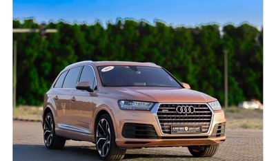 Audi Q7 45 TFSI quattro S-Line 3.0L Audi Q7 45 TFSI quattro 3.0L 2017 , GCC, accident-free, in excellent con