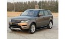 Land Rover Range Rover Sport Supercharged MODEL 2016 GCC CAR PERFECT CONDITION INSIDE AND OUTSIDE FULL OPTION PANORAMIC ROOF LEATHER SEATS