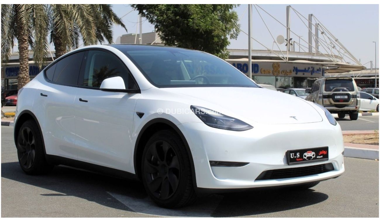 تسلا موديل Y TESLA MODEL Y LONG RANGE DUAL MOTOR 4WD 2022 GCC LOW MILEAGE SINGLE OWNER WITH 8 YEARS AGENCY WARRAN