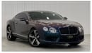 بنتلي كونتيننتال جي تي 2014 Bentley Continental GT V8, Full PPF, Low Kms, Full Options, Excellent Condition, GCC