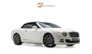 Bentley Continental GTC Speed -  GCC Spec