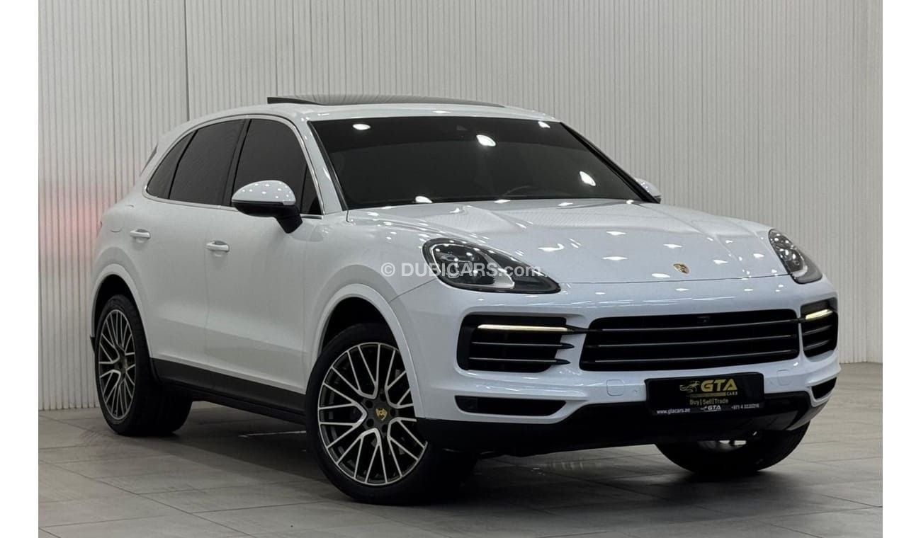 بورش كايان Std 3.0L (335 HP) 2019 Porsche Cayenne, One Year Warranty, Service History, Excellent Condition, GCC