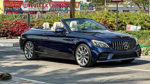 مرسيدس بنز C 300 AMG Pack 2.0L 2018 MERCEDES-BENZ C300 CONVERTIBLE / LAW MILEAGE (72,000 KM) / WARRANTY