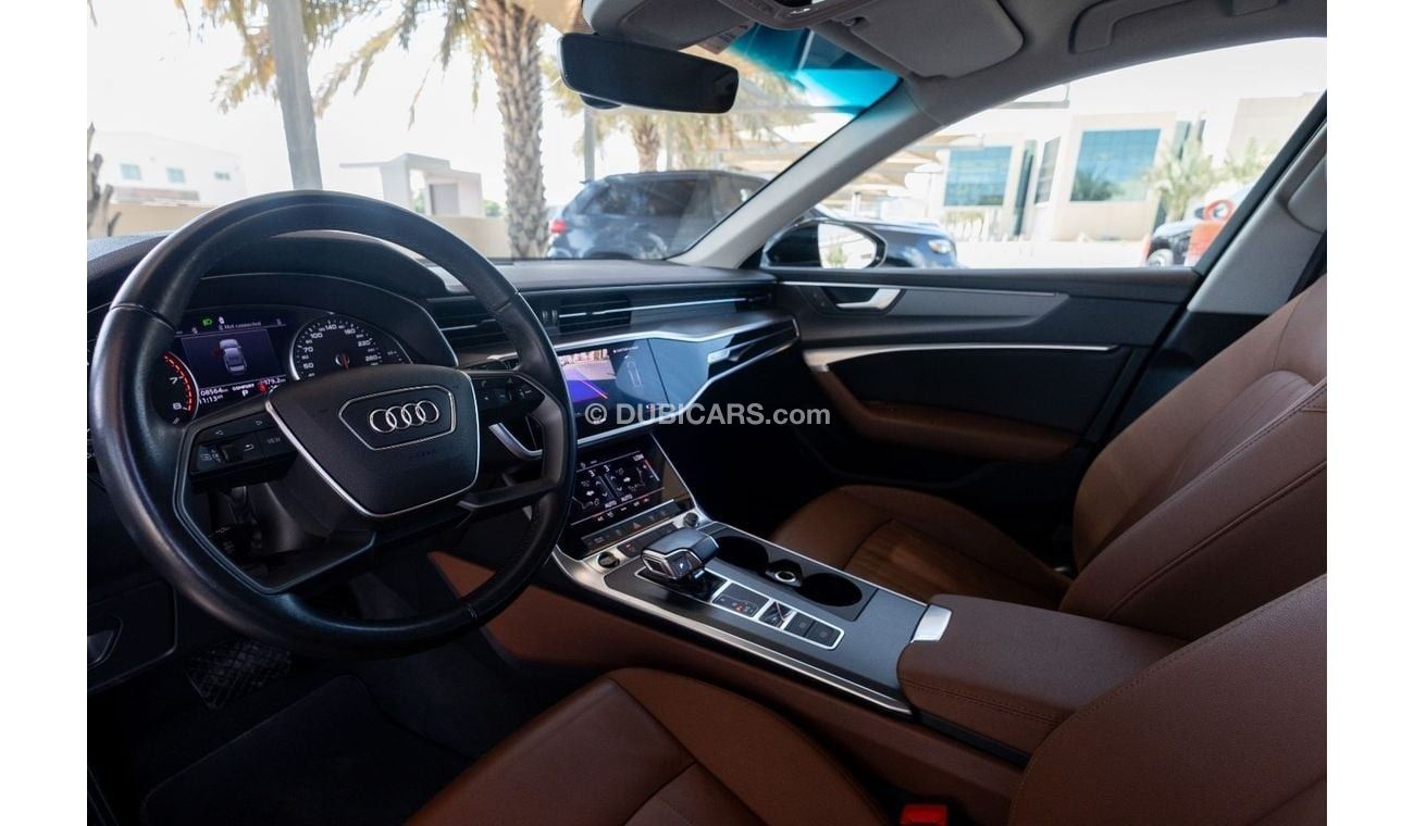 أودي A6 40 TFSI 2.0L Audi A6 40TFSI 2022 GCC under Warranty with Flexible Down-Payment.