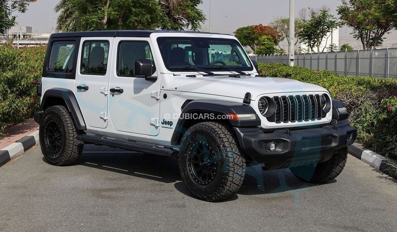 Jeep Wrangler (НА ЭКСПОРТ , For Export) Unlimited Sport S I4 2.0L Turbo , 2024 GCC , 0km , Без пробега