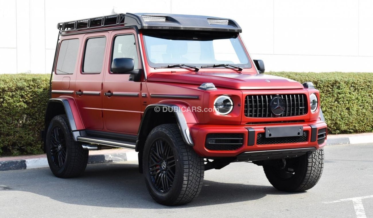 Mercedes-Benz G 63 AMG 4X4² BRAND NEW MERCEDES - BENZ G63 4X4 SQUARED 2023 RED MATE COLOR