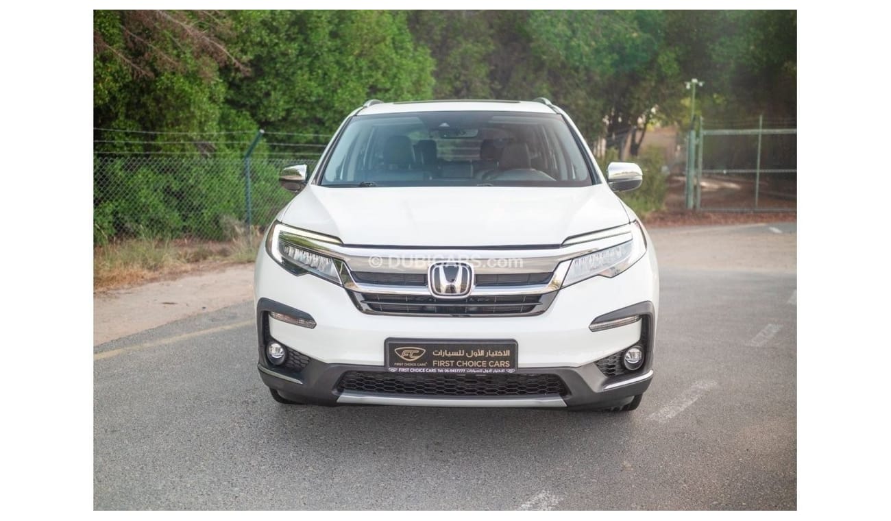 هوندا بايلوت AED 1,535/month | 2019 | HONDA PILOT | TOURING AWD | FULL SERVICE HISTORY | H00409