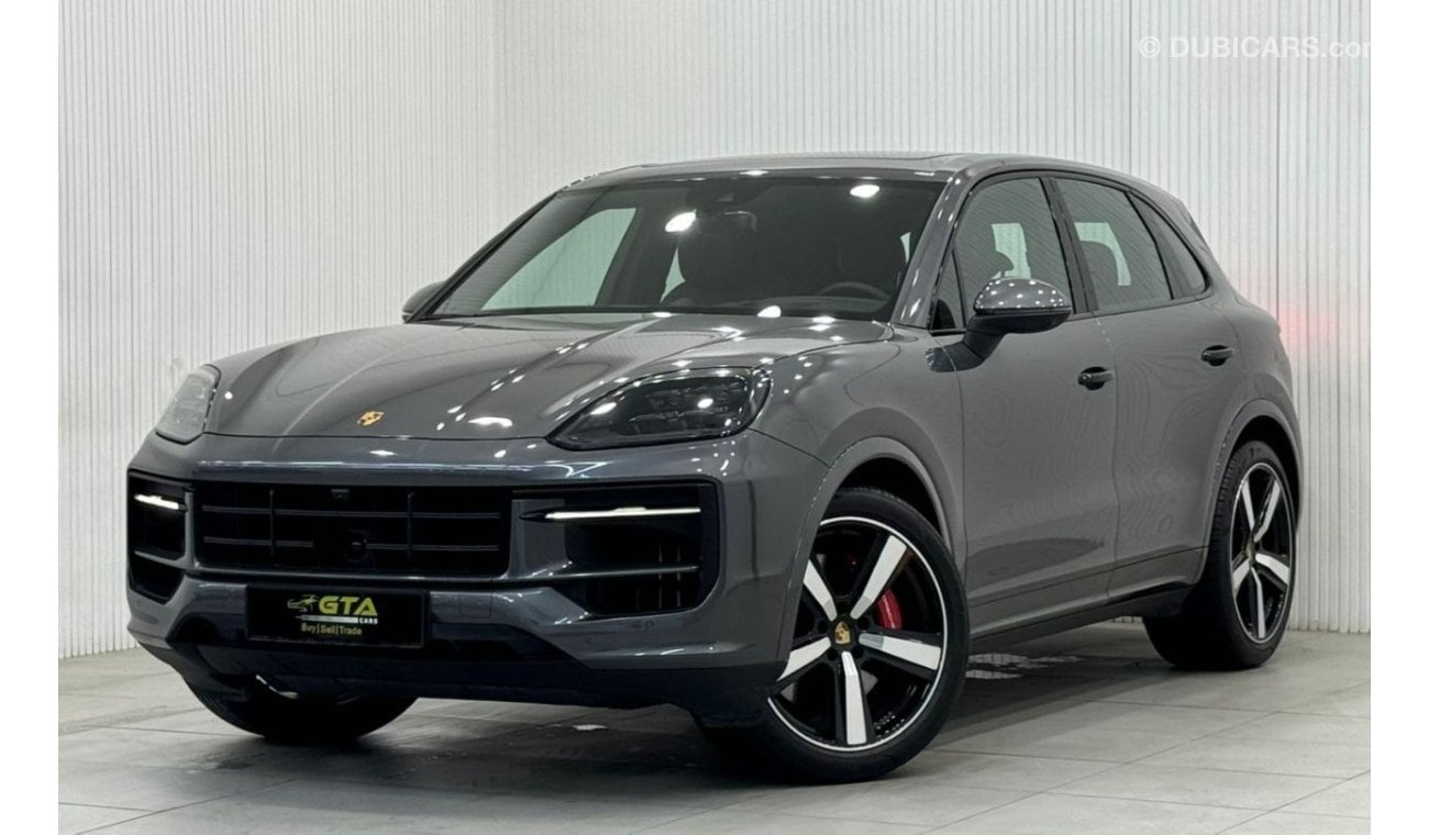 بورش كايان أس 2024 Porsche Cayenne S V8, 2026 Porsche Warranty, Full Service History, GCC