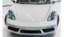 Porsche Cayman 2024 Porsche Cayman 718, Sport Chrono Package, 2026 Porsche Warranty, Low Kms, GCC