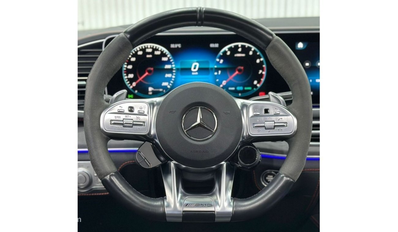 مرسيدس بنز GLE 53 2021 Mercedes Benz GLE53 AMG 4MATIC+ Coupe Night Package, Warranty, Service History, Full Options