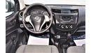 Nissan Navara 2.5L MANUAL 2WD GCC DEALER WARRANTY