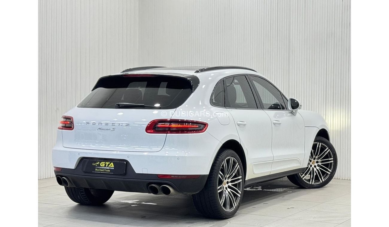 Porsche Macan S 3.0L (340 HP) 2018 Porsche Macan S, 2025 Porsche Warranty, Full Options, Excellent Condition, GCC