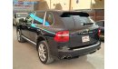 بورش كايان توربو PORSCHE CAYENNE TURBO 4.8L 2008 WITH ELECTRIC LEATHER SEATS, T.V NAVIGATION AND MUCH MORE...