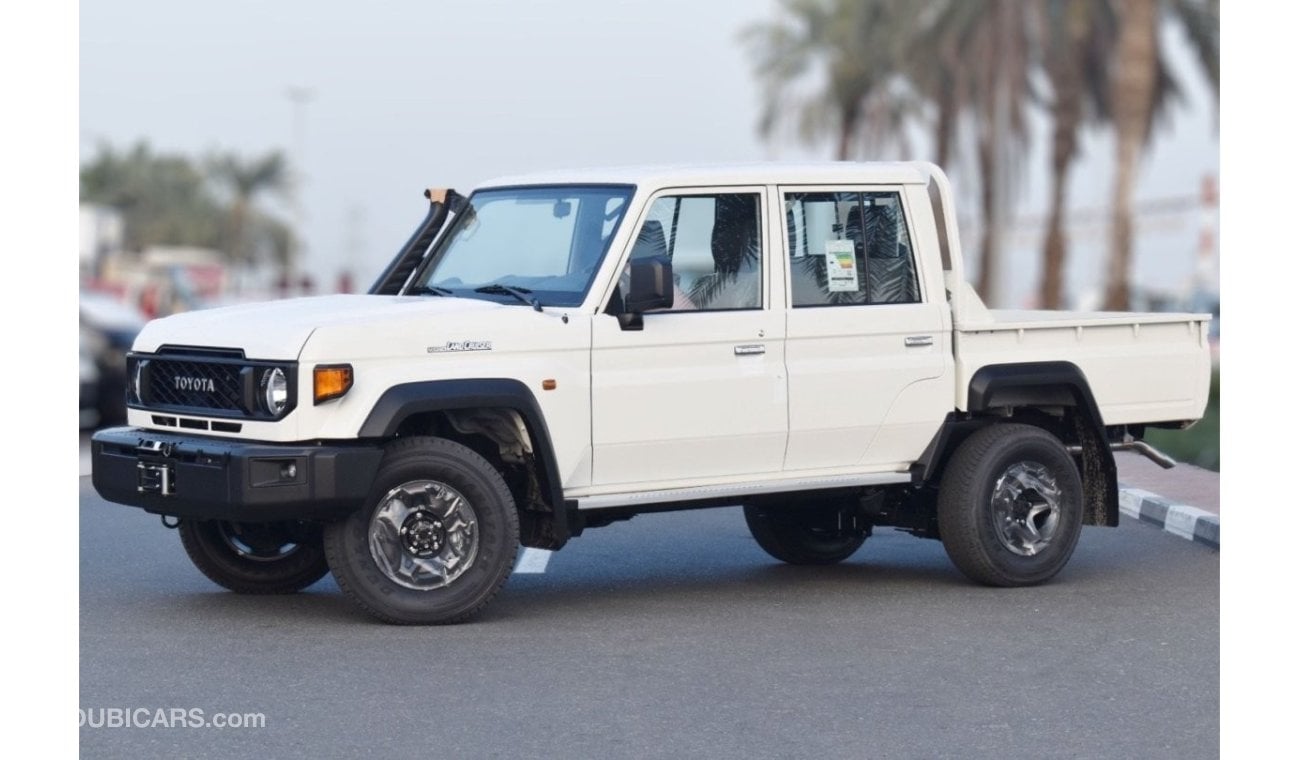 تويوتا لاند كروزر بيك آب *2024 MODEL: TOYOTA LC PICK UP 4.5L DSL DC, WIN, DIFF LCK, ALLY WHL