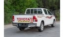 تويوتا هيلوكس GL 2.7L Double Cab Utility RWD 2021 | TOYOTA HILUX | GL DOUBLE CABIN 4x2 | MANUAL | T86226