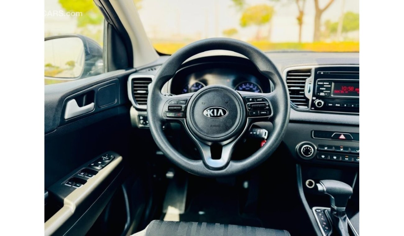 كيا سبورتيج LX KIA SPORTAGE 2.0L MODEL 2019 GCC VERY GOOD CONDITION