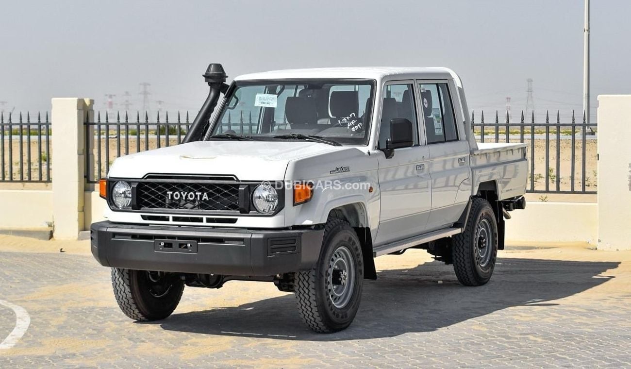 تويوتا لاند كروزر بيك آب TOYOTA LANDCRUISER PICKUP,DOUBLE CABIN,4.5L,V8,MT,2024MY