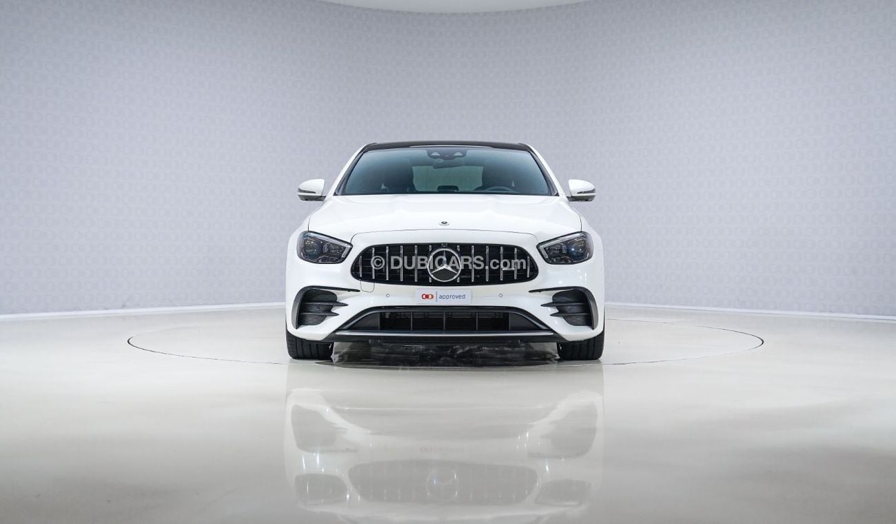 مرسيدس بنز E 53 AMG 4Matic - AED 5,821 P/M - 2 Years Warranty