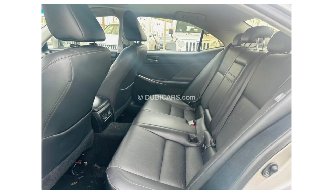 Lexus IS 200 MODEL 2016 car perfect condition inside and outside full option