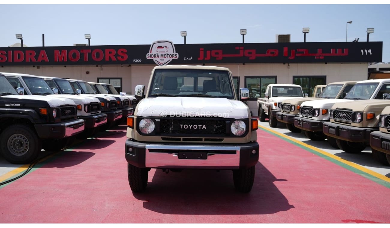 Toyota Land Cruiser Hard Top TOYOTA LC75 5DOORS 4.0L PETROL 2024 MODEL MANAUL TRANSMISSION BASIC OPTION