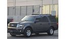 فورد إكسبيديشن XL 3.5L (375 HP) 4WD FORD EXPEDITION 2017 GCC ORGINAL PAINT // 2KEYS // PERFECT CONDITION