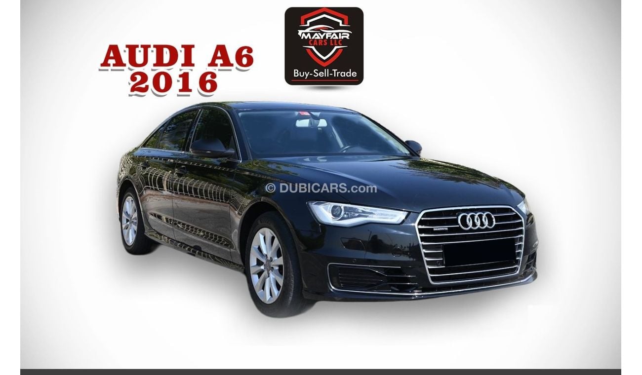 أودي A6 0% DP  - AUDI A6 3.0 SC 4WD - FSI QUATTRO - AGENCY SERVICE - GCC SPECS - WELL MAINTAINED