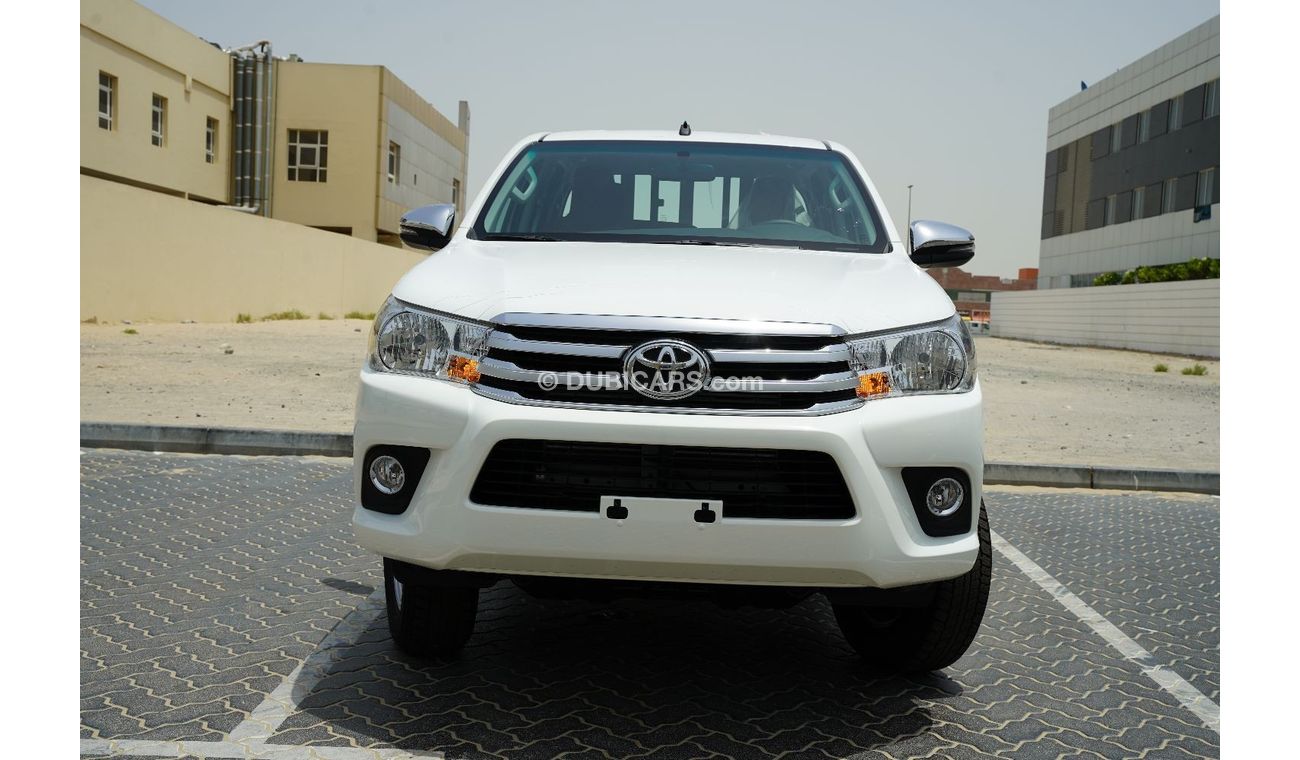 Toyota Hilux 2.4 MANUAL GCC POWER WINDOWS / FOG LIGHT / BEDLINER / SPOILER EURO4 FOR EXPORT