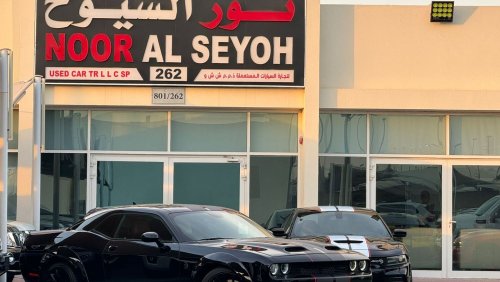 دودج تشالينجر دودج تشالنجر هيلكات SRT 2023 لاست كول 717 HP فل ابشن بحاله ممتازه