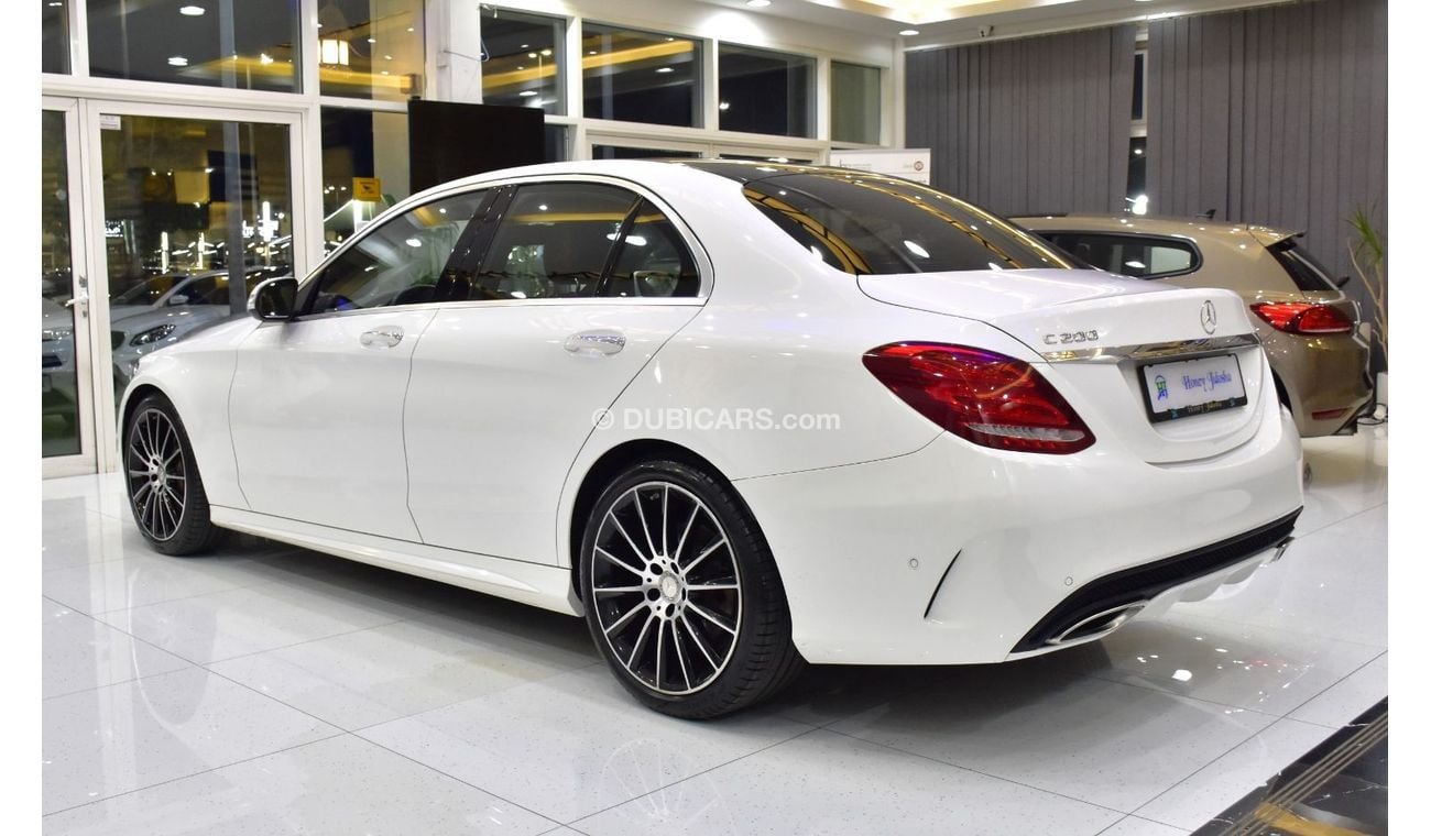 مرسيدس بنز C200 EXCELLENT DEAL for our Mercedes Benz C200 ( 2015 Model ) in White Color GCC Specs