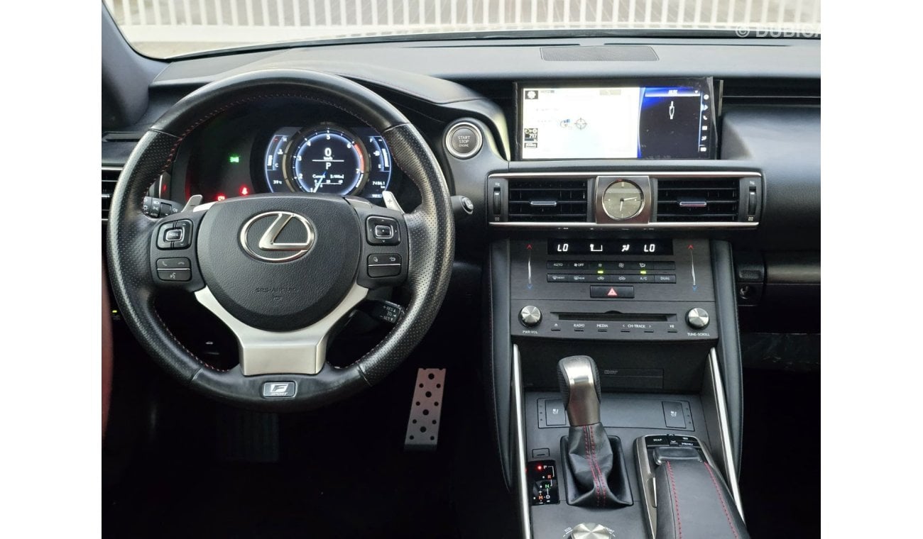 Lexus IS300 F Sport LEXUS IS-300 F-SPORT 2020 GCC PERFERCT CONDITION IN SIDE OUT SIDE // 2 KEYS