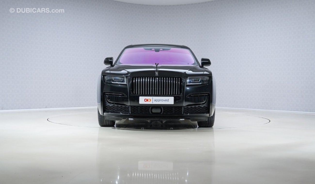 Rolls-Royce Ghost V12 Black Badge - Warranty until Aug 2027 - Approved Prepared Vehicle