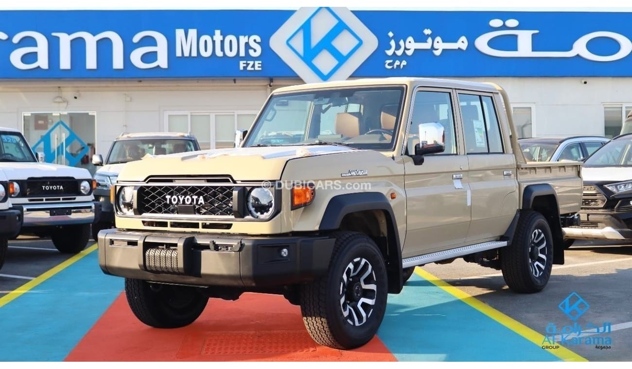 Toyota Land Cruiser Pick Up 2.8 LTR DOUBLE CABIN-AUTOMATIC-FULL OPTION-LEATHER-CRUISE-FRIDGE-RADAR