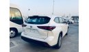 تويوتا هايلاندر TOYOTA HIGHLANDER GLE 2.5L HYBRID 2024 MODEL pearl white