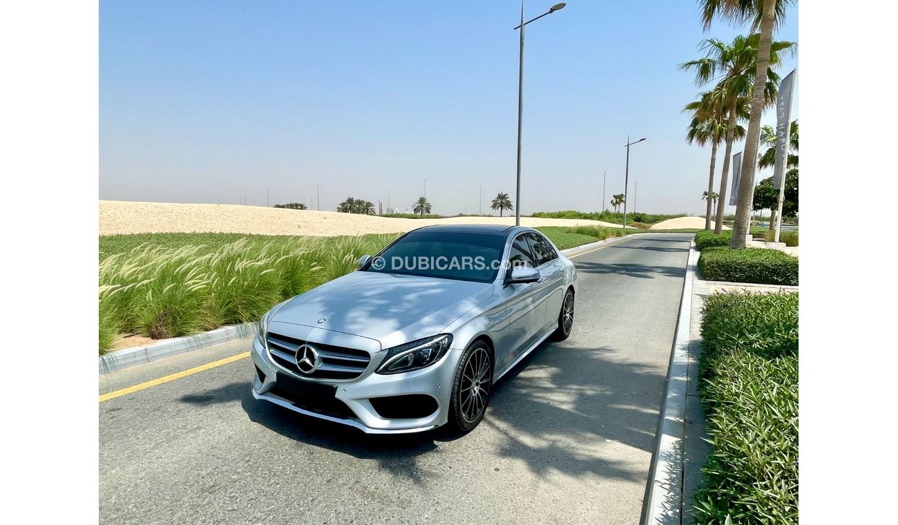 مرسيدس بنز C200 AMG باك متوفر في معرضنا سما الشآم لتجارة السيارات