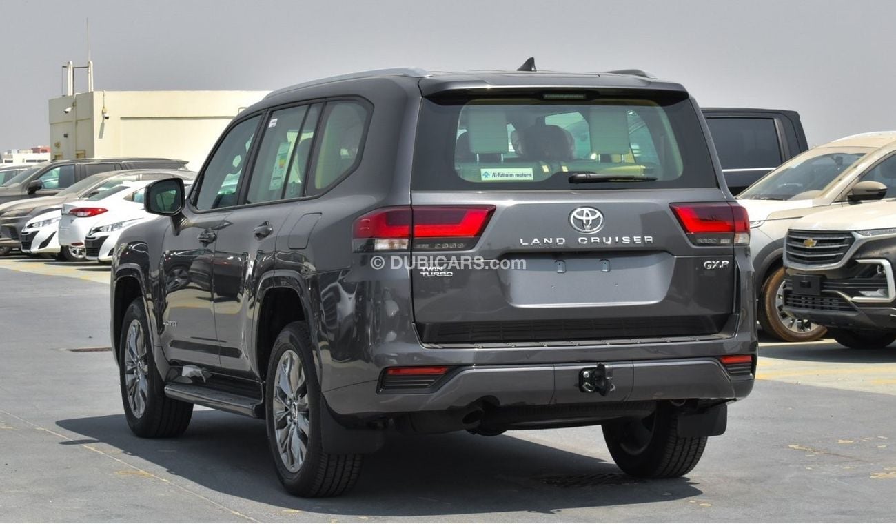 Toyota Land Cruiser 3.5L GXR TwinTurbo, LEATHER SEAT, JBL SOUNDSYSTEM, PUSH START, MODEL 2023 FOR EXPORT AND UAE