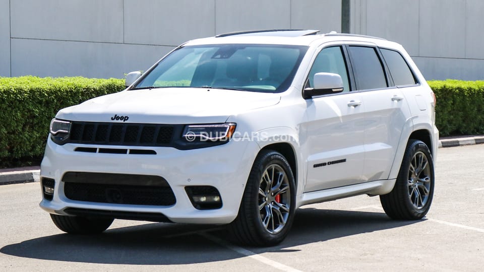 Jeep Grand Cherokee SRT8 for sale: AED 209,000. White, 2019