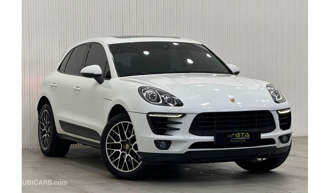 Porsche Macan Std 2018 Porsche Macan, Warranty, Full Porsche Service History, GCC