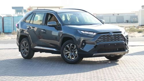 تويوتا راف ٤ 2024 TOYOTA RAV4 HIGH 2.5 Hybrid - GREY METALLIC inside BEIGE | Export Only